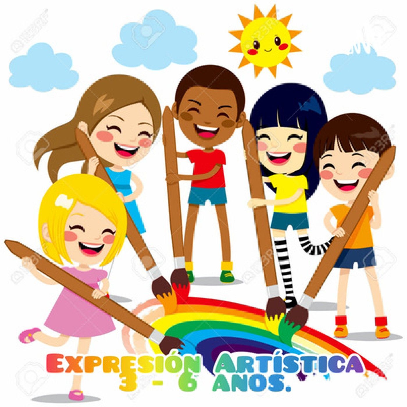 Expresión artística 3 a 6 años