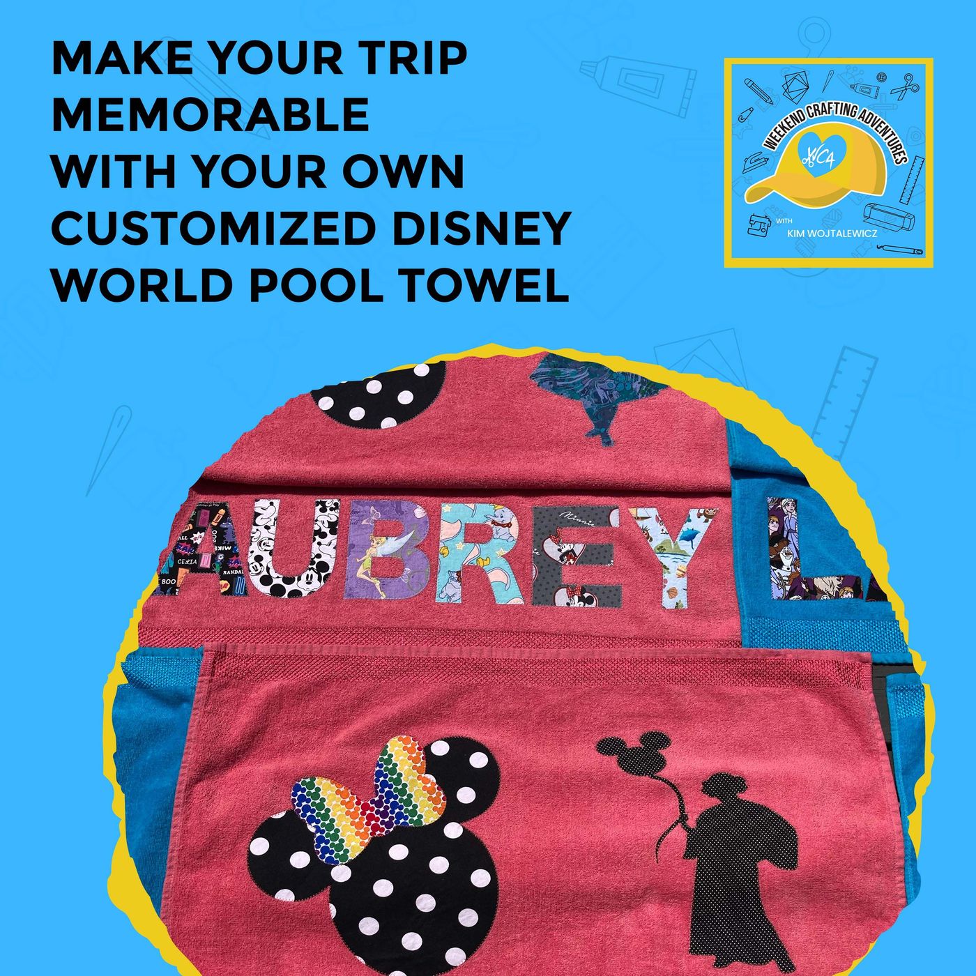 Make Your Trip Memorable With Your Own Customized Disney World Pool Towel