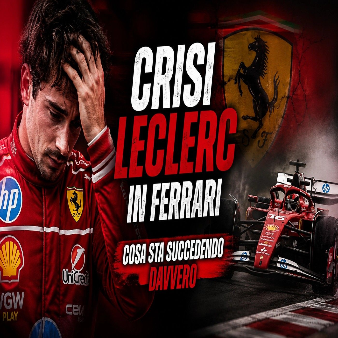 Crisi Leclerc_ due ritiri di fila e la Ferrari che ora guarda Hamilton episode artwork