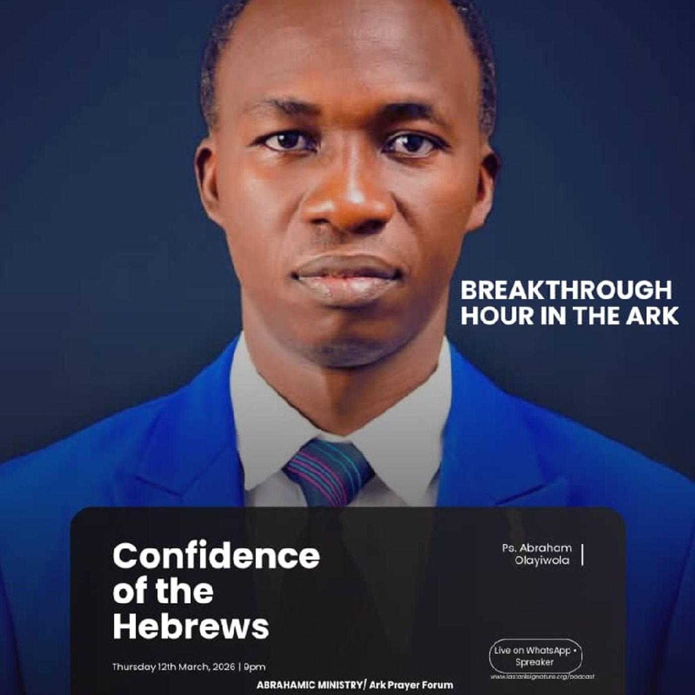 CONFIDENCE OF THE HEBREW. episode artwork