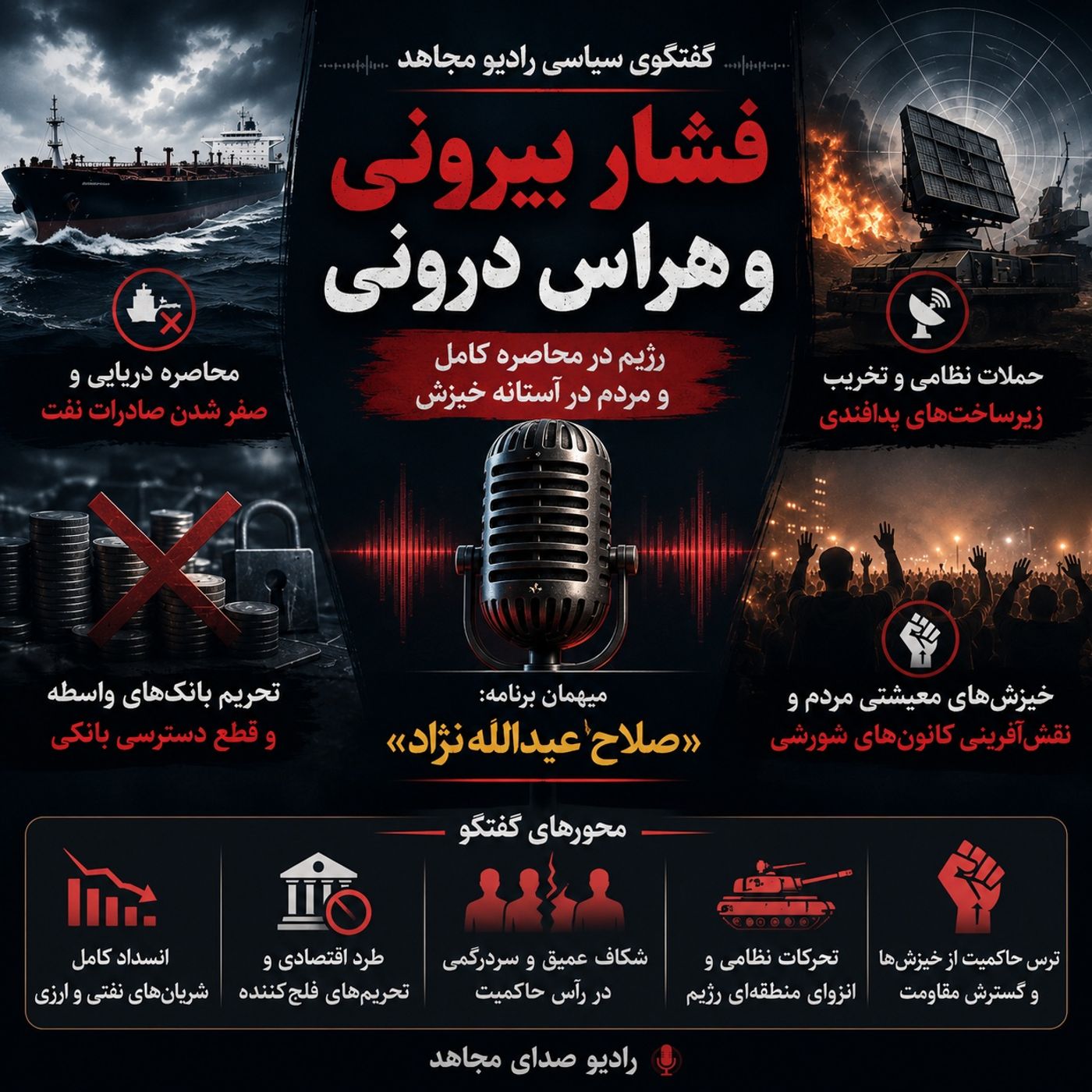 فشار بیرونی و هراس درونی-صلاح عبدالله نژاد episode artwork