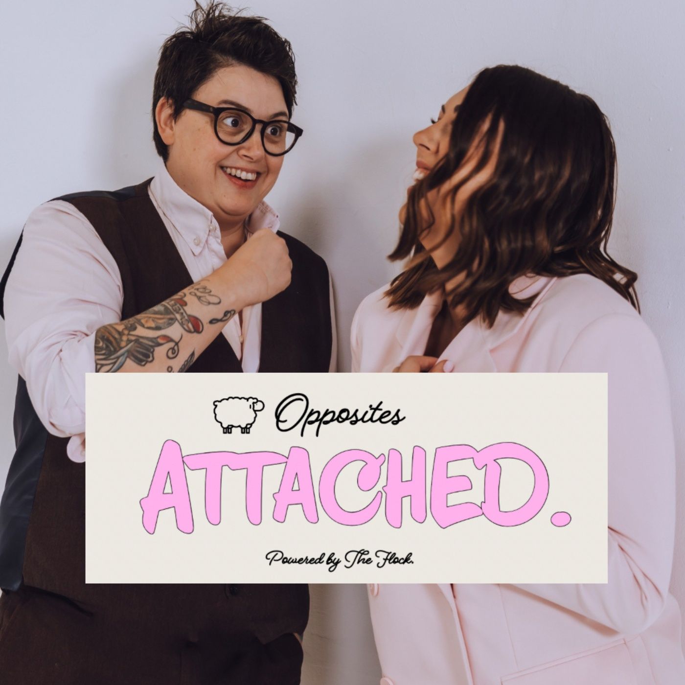 Opposites Attached podcast artwork