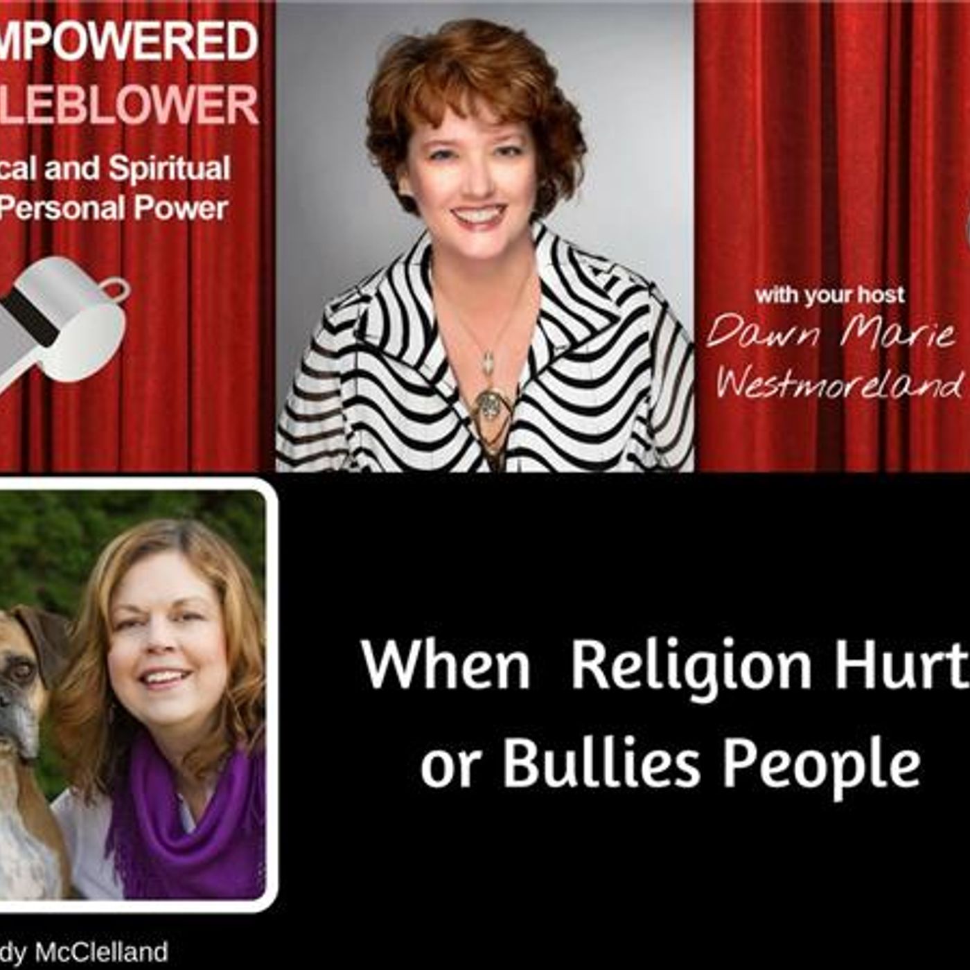 When  Religion Hurts or Bullies People--Wendy McClelland episode artwork