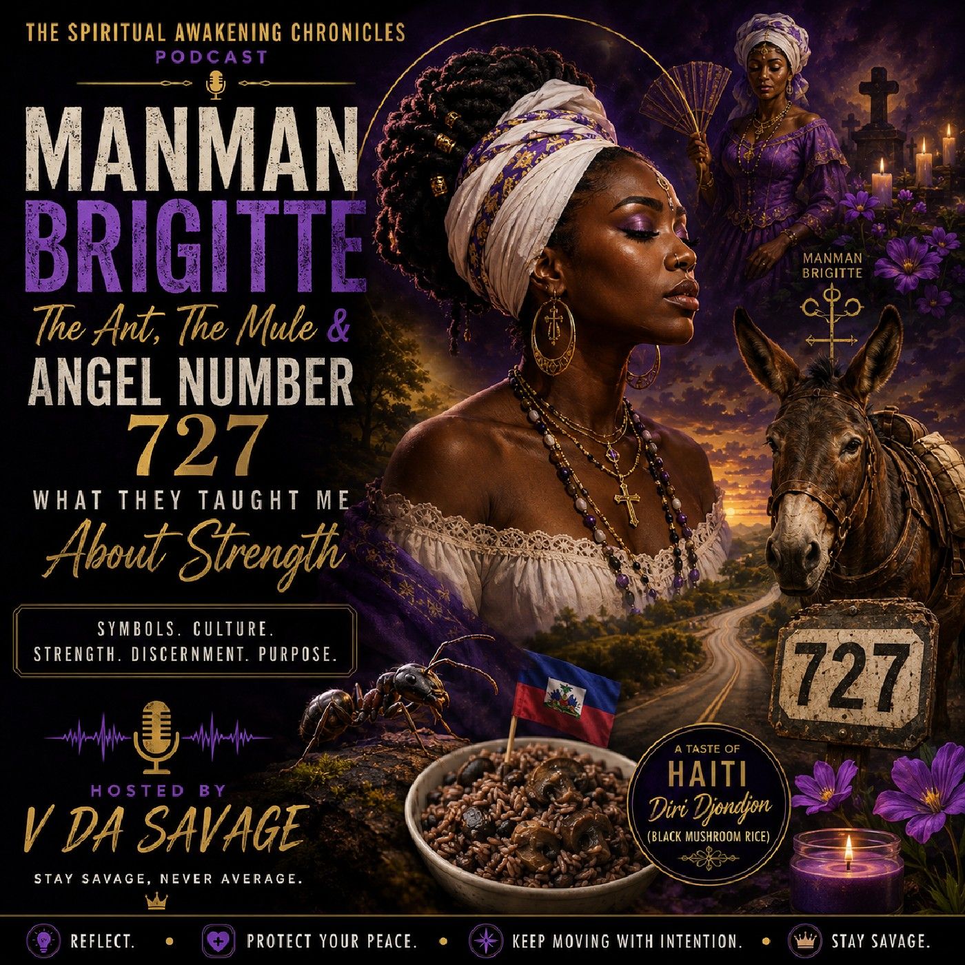 Manman Brigitte, the Ant, the Mule & Angel Number 727: What They Taught Me About Strength episode artwork