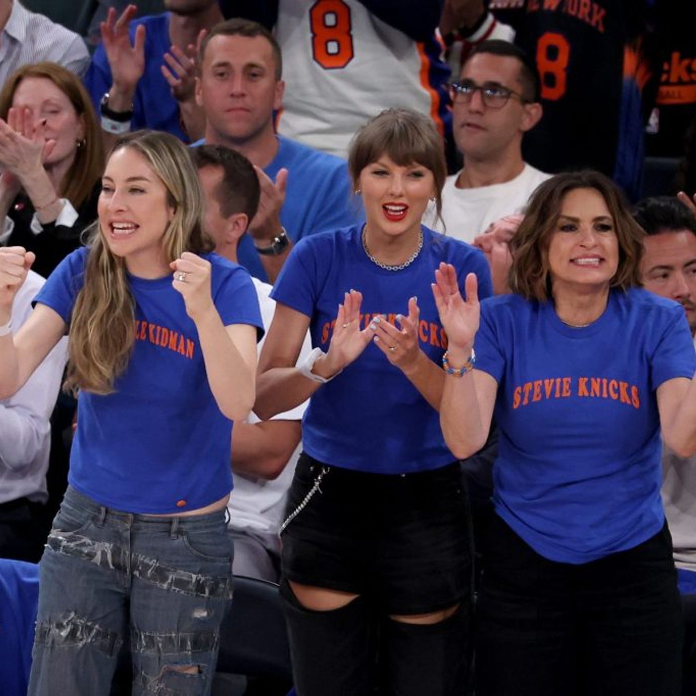 Watch Taylor Swift Join in on the Raucous Celebration at MSG After the Knicks’ Game 4 Win episode artwork