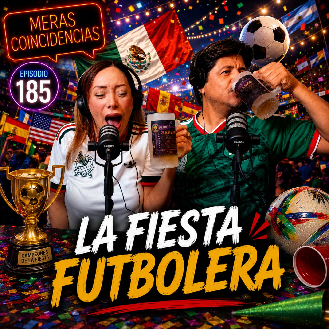 185 La fiesta futbolera 2026 episode artwork