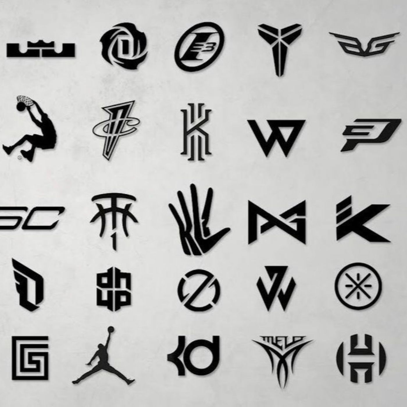 Logotipos de deportistas famosos