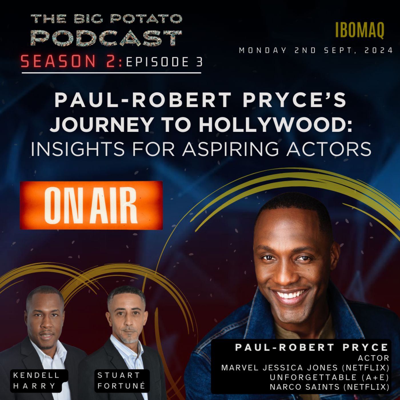 SZN2 EPS3: Paul-Robert Pryce’s Journey to Hollywood: Insights for Aspiring Actors episode artwork