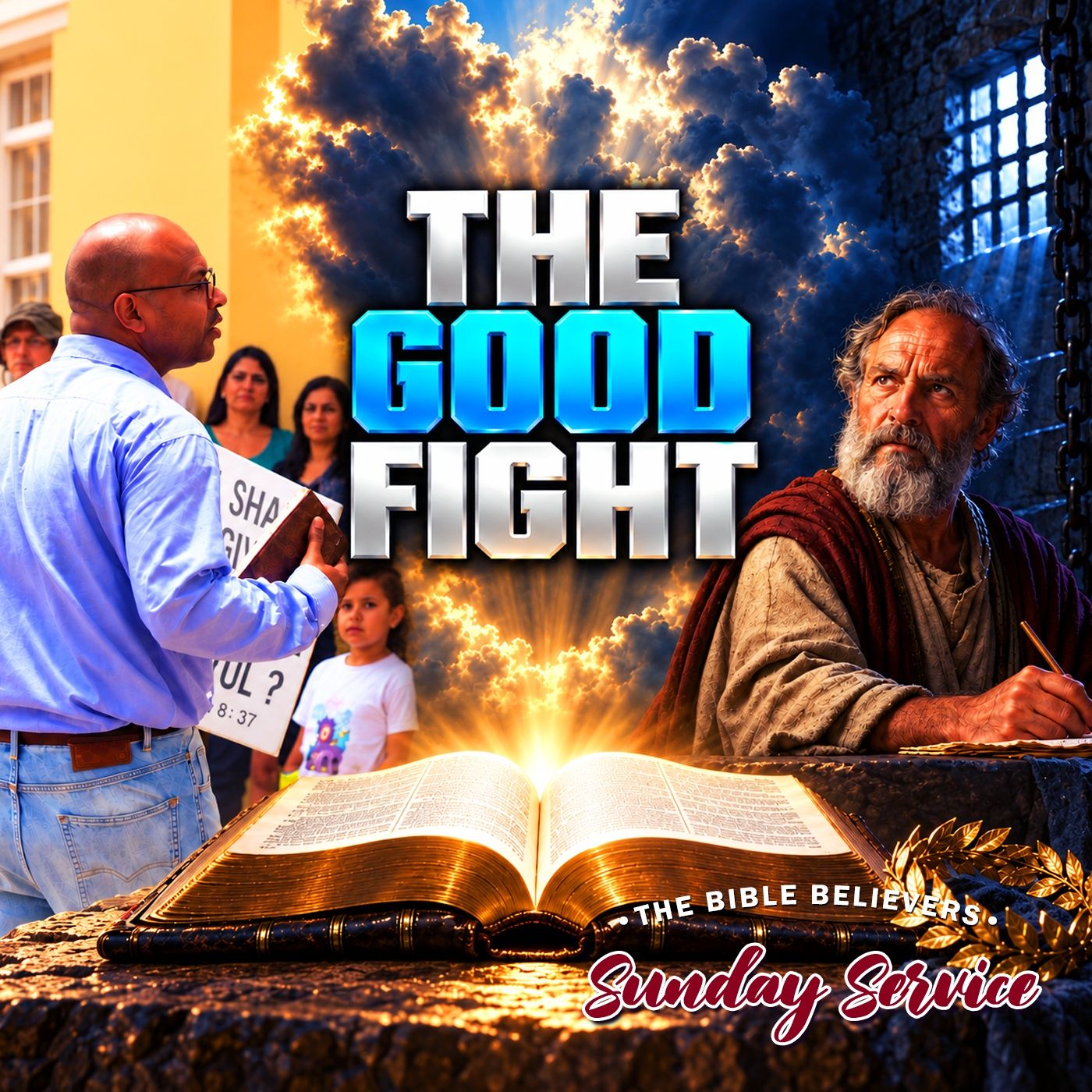 NTEB BIBLE RADIO: Rightly Dividing - THE BIBLE BELIEVERS SUNDAY SERVICE: The Good Fight