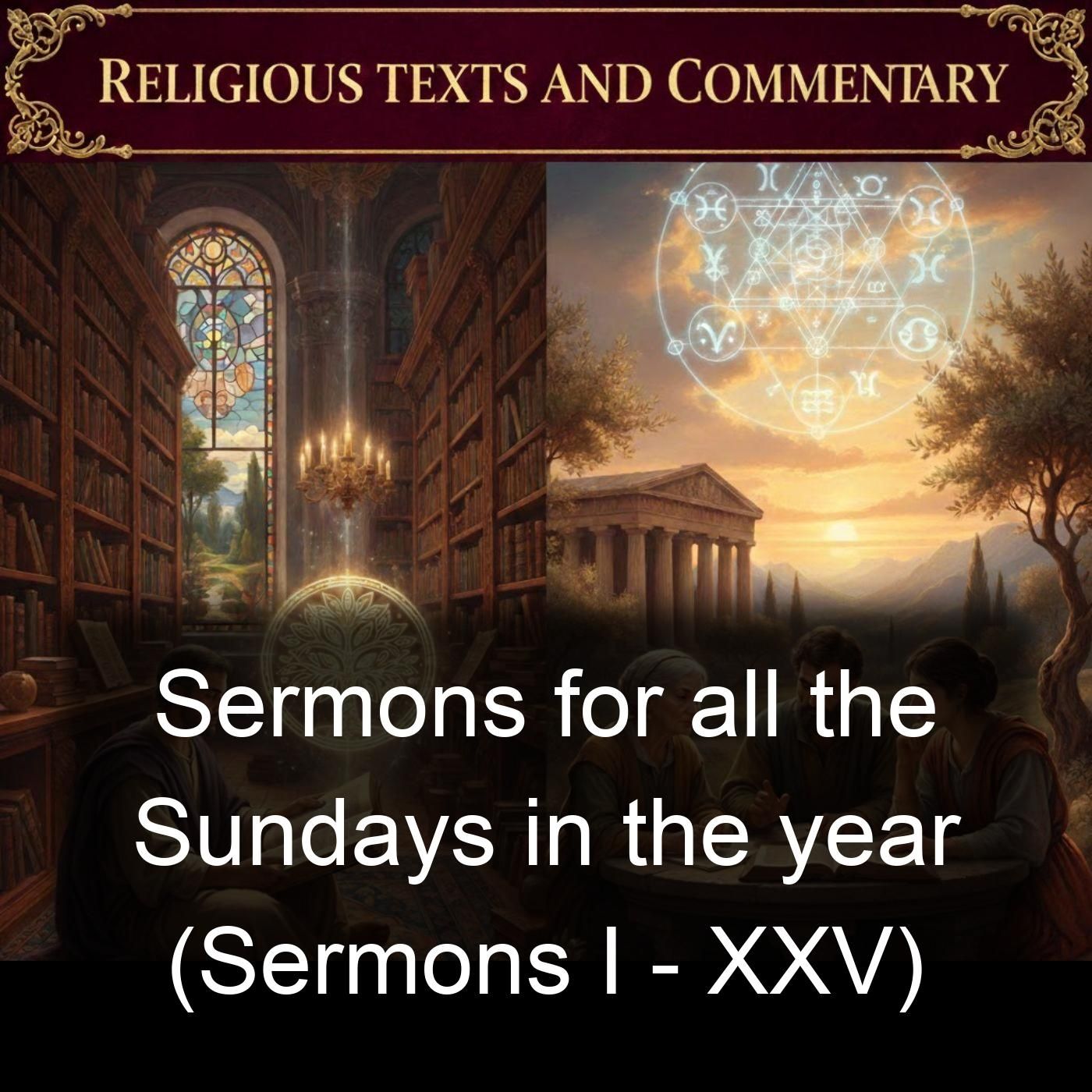 Sermons for all the Sundays in the year (Sermons I - XXV) cover art