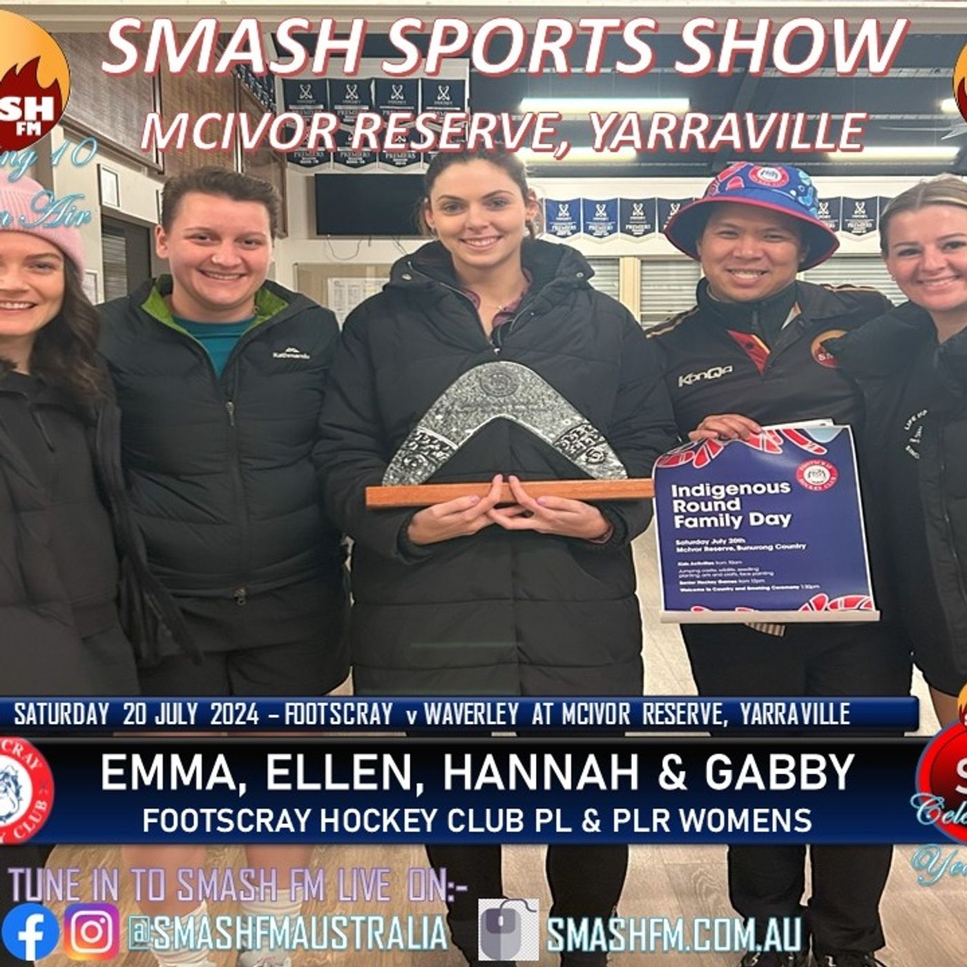 SSS10THYR: Footscray HC Womens Indigenous Round Interviews 180724