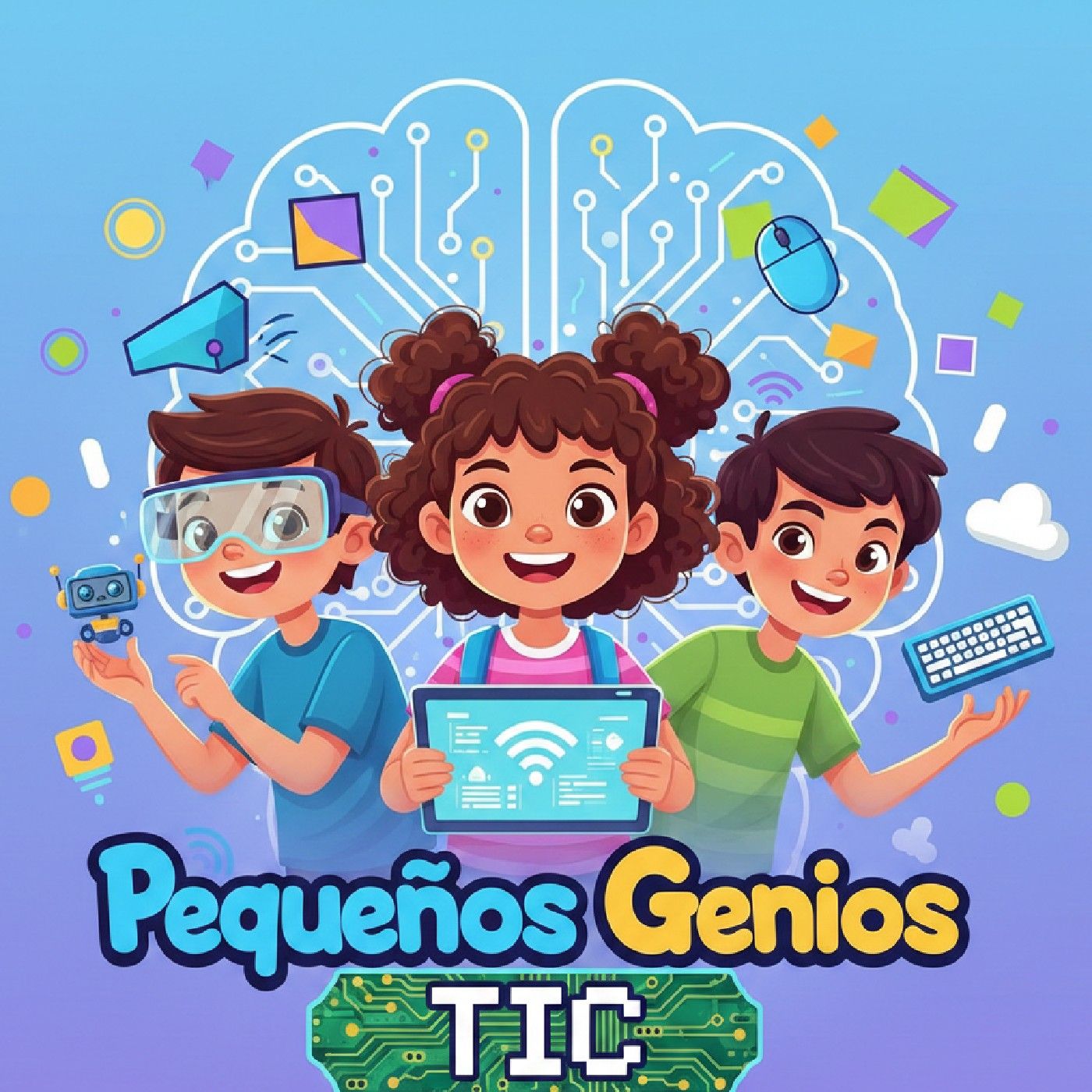 Pequeños genios TIC cover art
