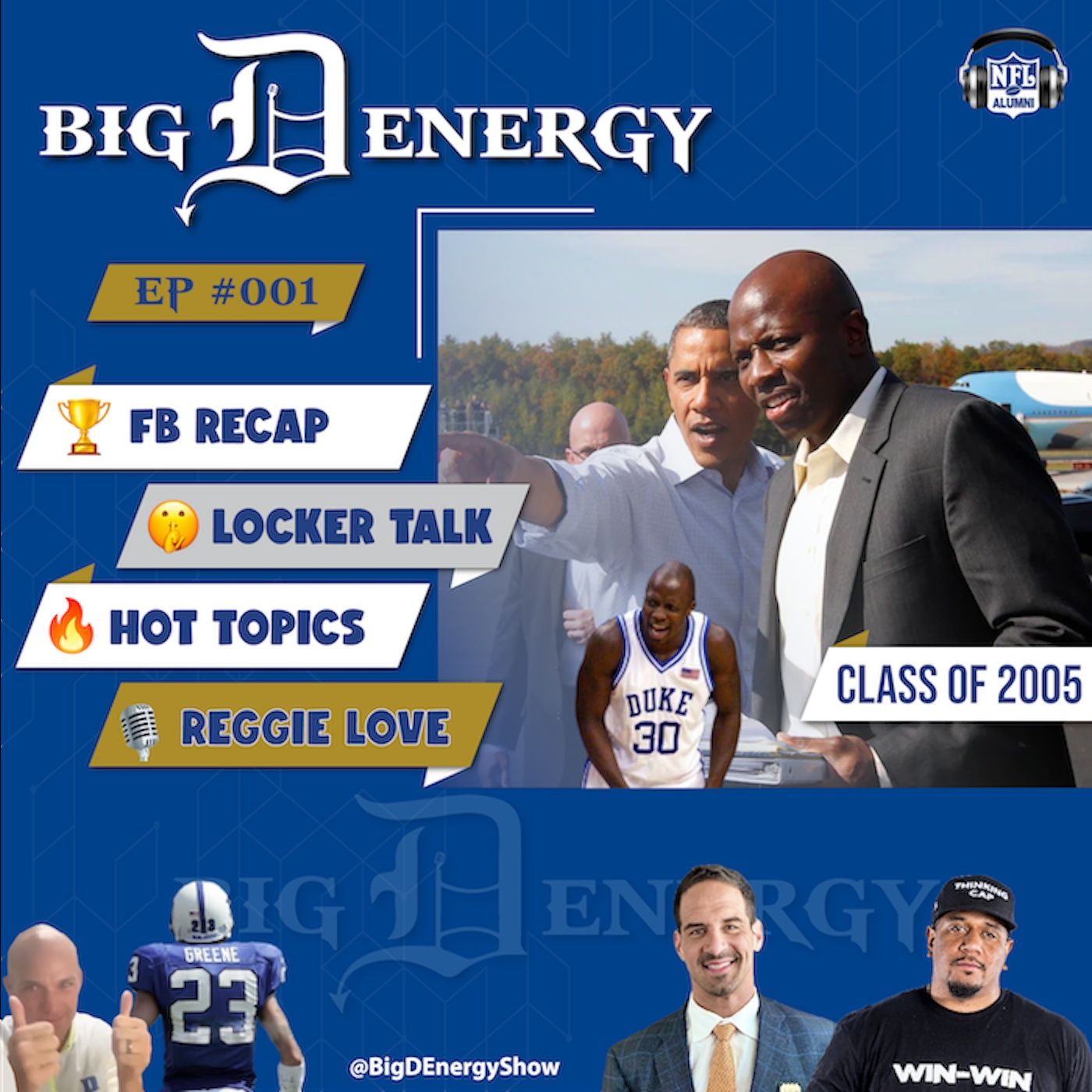 Big D Energy Ep. #001 ft. Reggie Love — Big D Energy cover