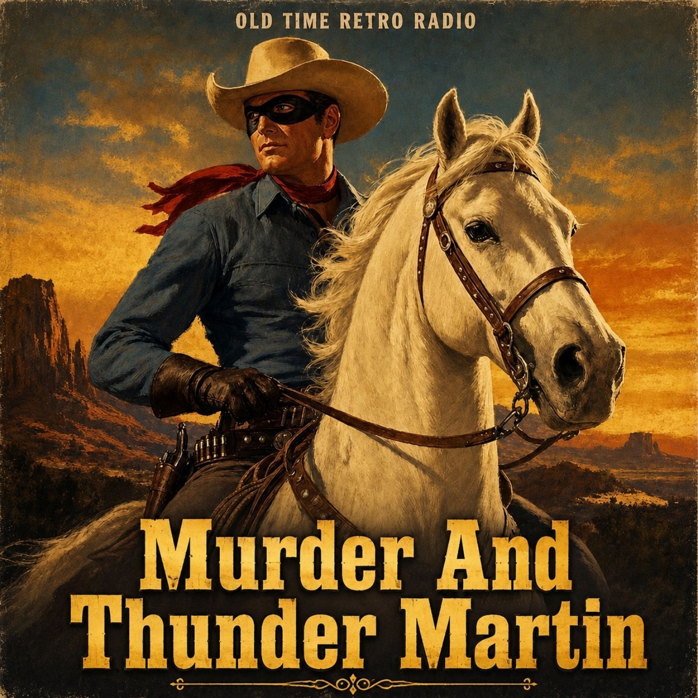 The Lone Ranger - "Murder And Thunder Martin" (Old Time Radio)
