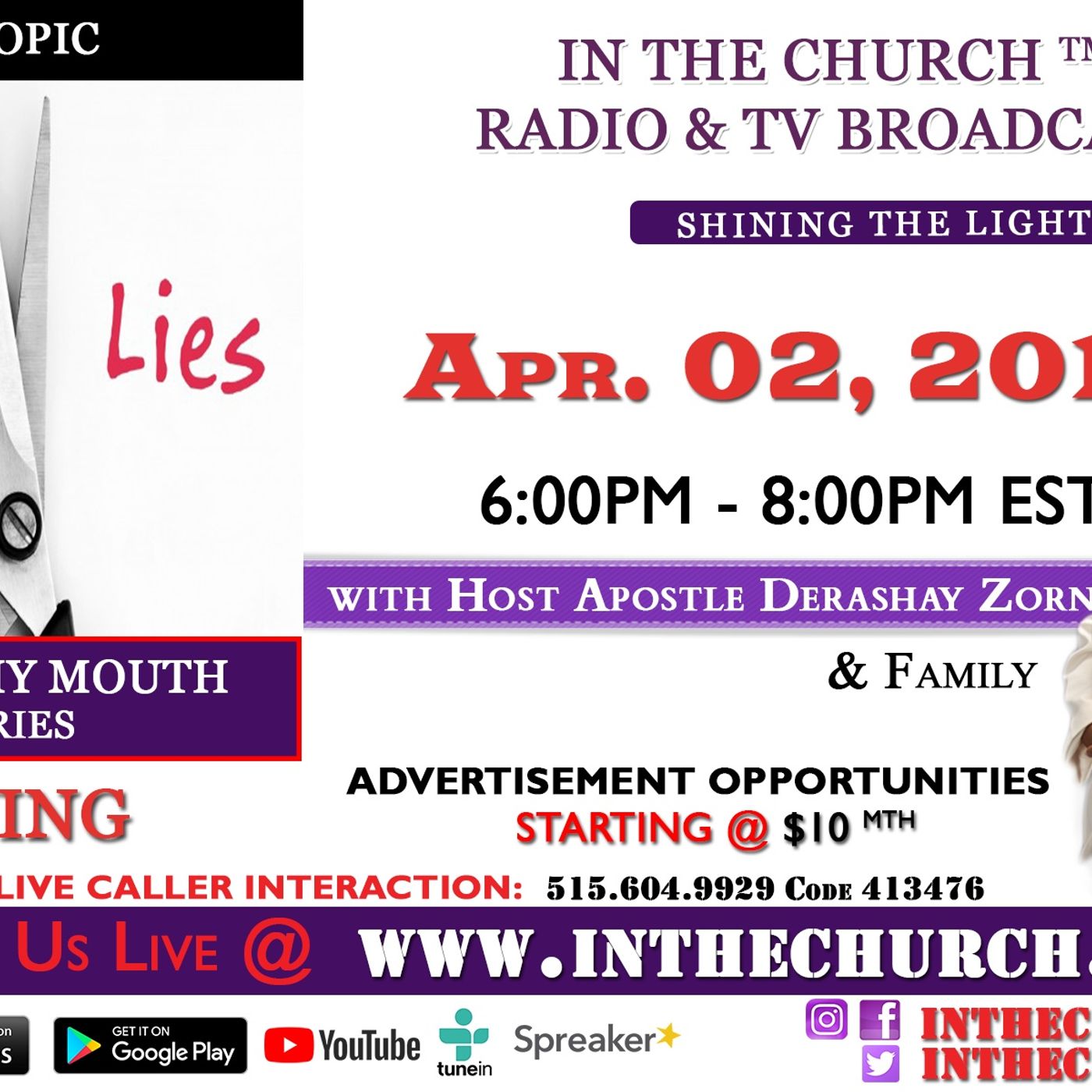 Lying "In The Church" episode artwork