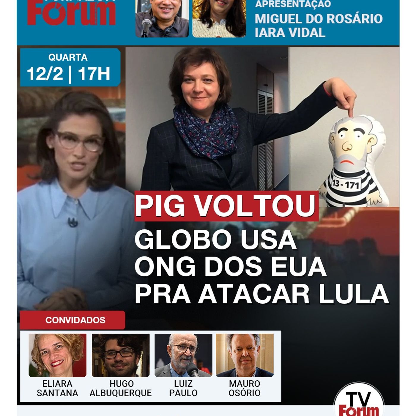 Jornal Nacional usa Transparência Internacional pra atacar o governo Lula | 12.02.25 episode artwork