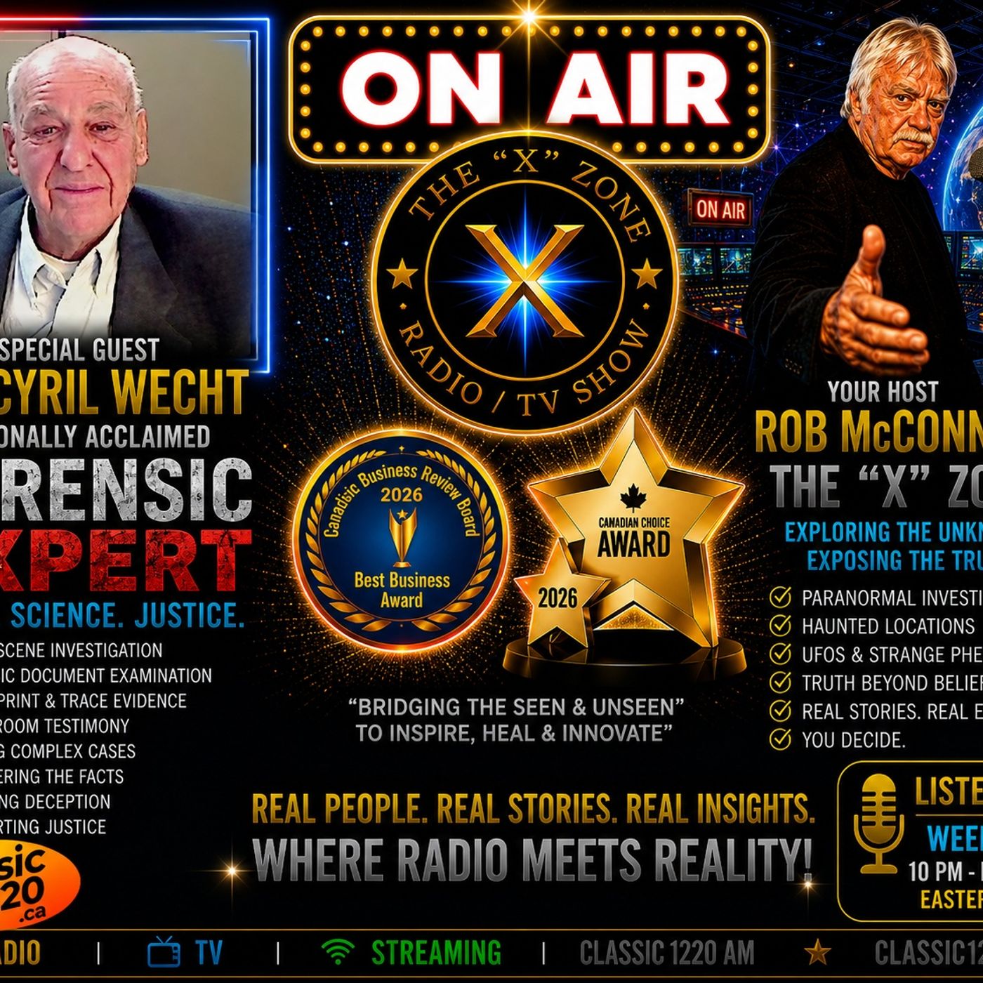 Rob McConnell Interviews - DR. CYRIL WECHT - Nationally Acclaimed Forensic Expert episode artwork