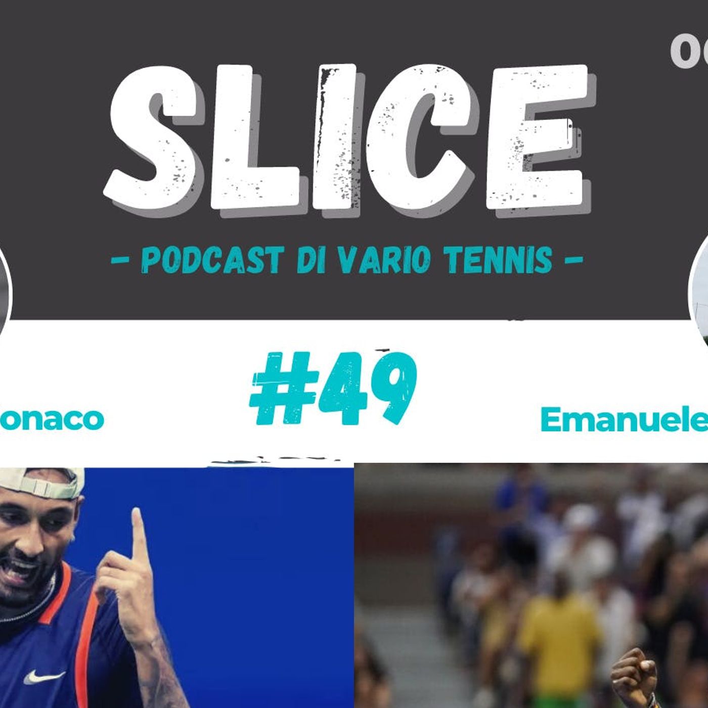SLICE #49: Kyrgios e Tiafoe eliminano Medvedev e Nadal. Ma ai quarti ci sono anche Berrettini e Sinner episode artwork