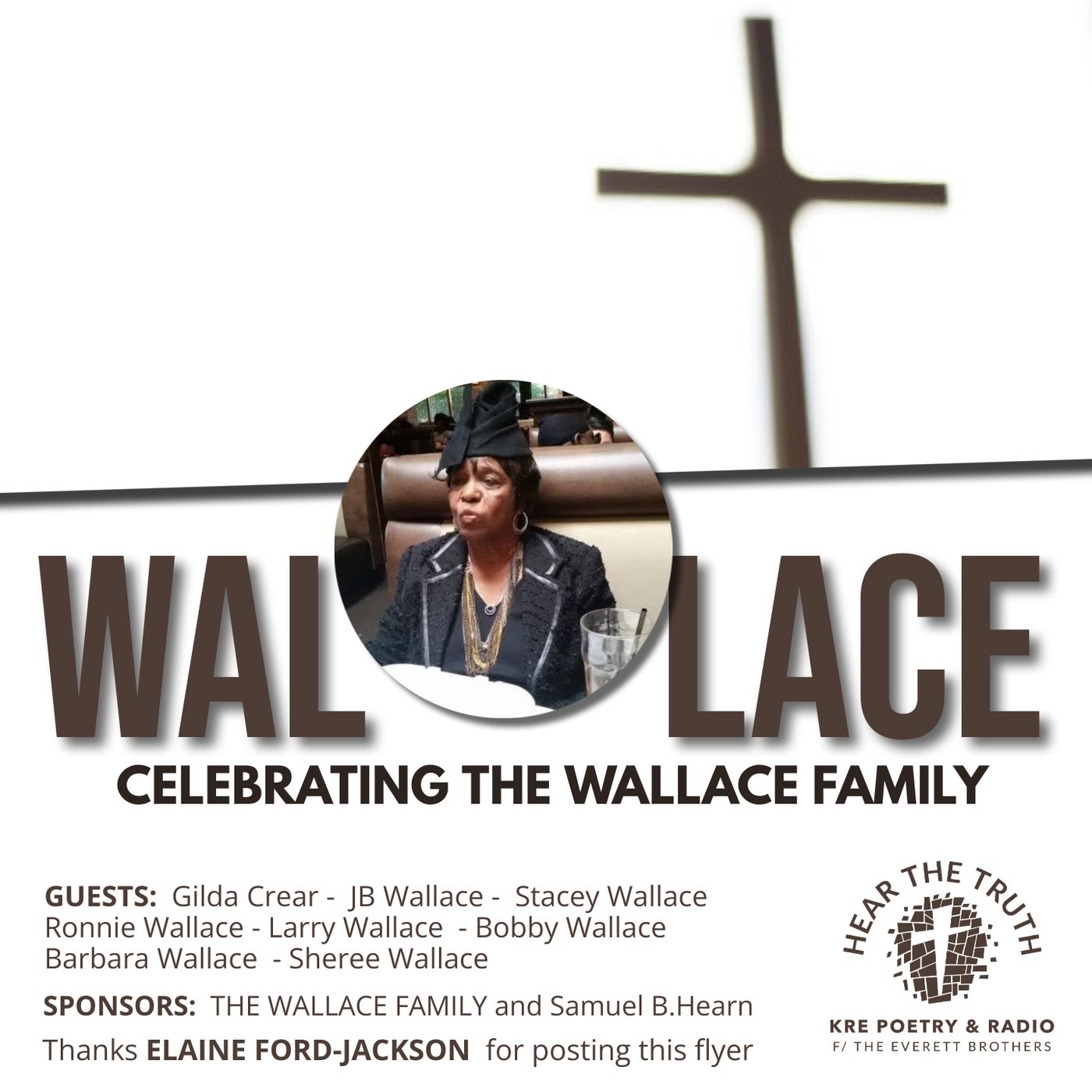 KRE POETRY AND RADIO - EP 52 (THE WALLACE FAMILY) episode artwork