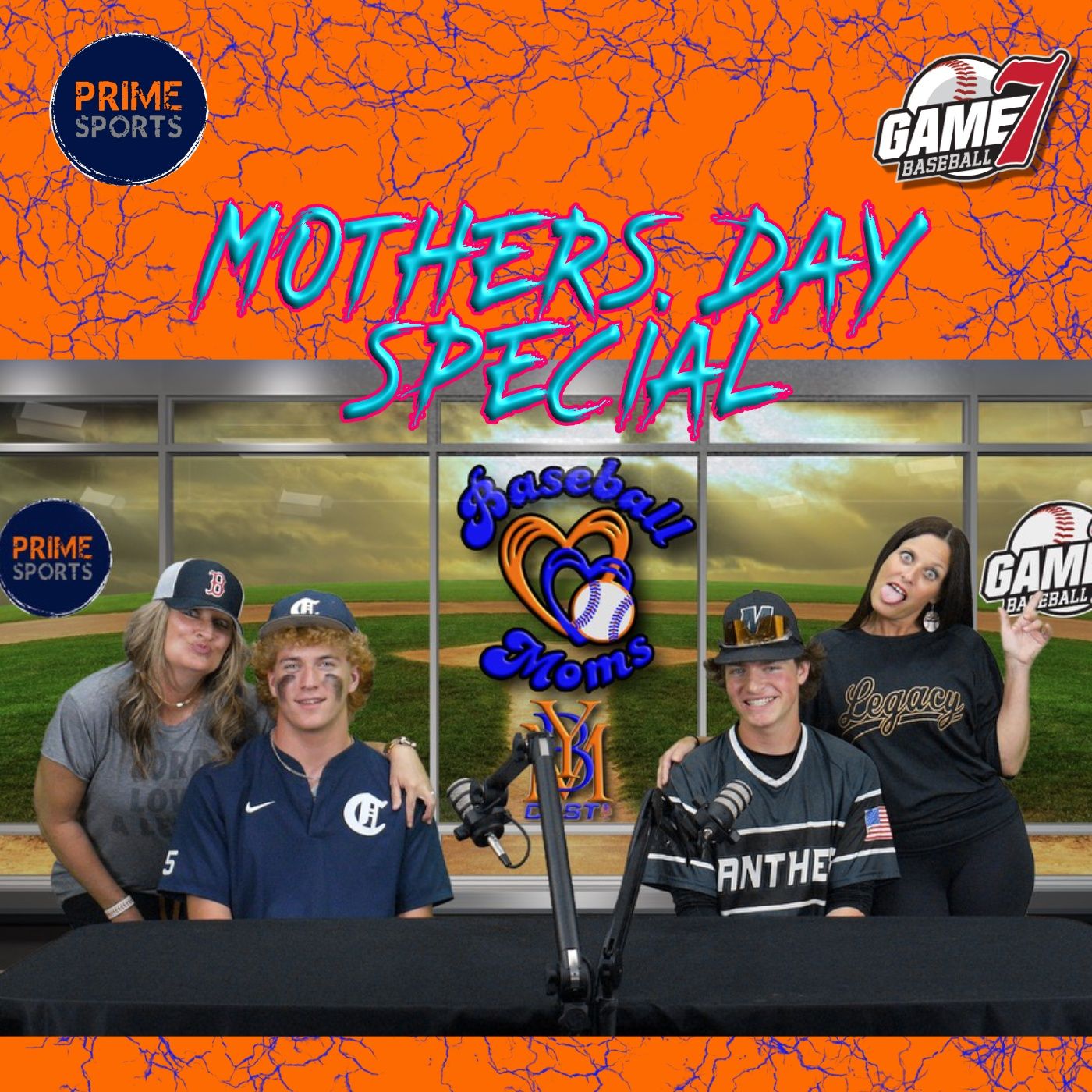 Baseball Moms | Mother's Day Special |  YBMcast episode artwork