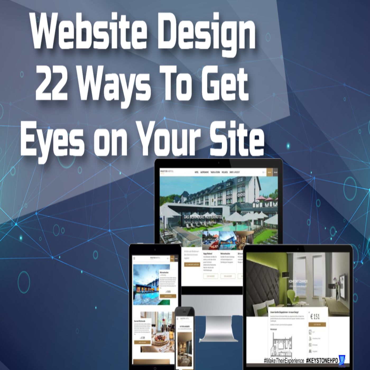 Website Design: 22 Ways to Get Eyes on Your Site | Ep. #293