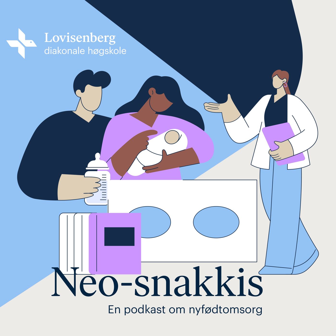 Neo-snakkis podcast artwork