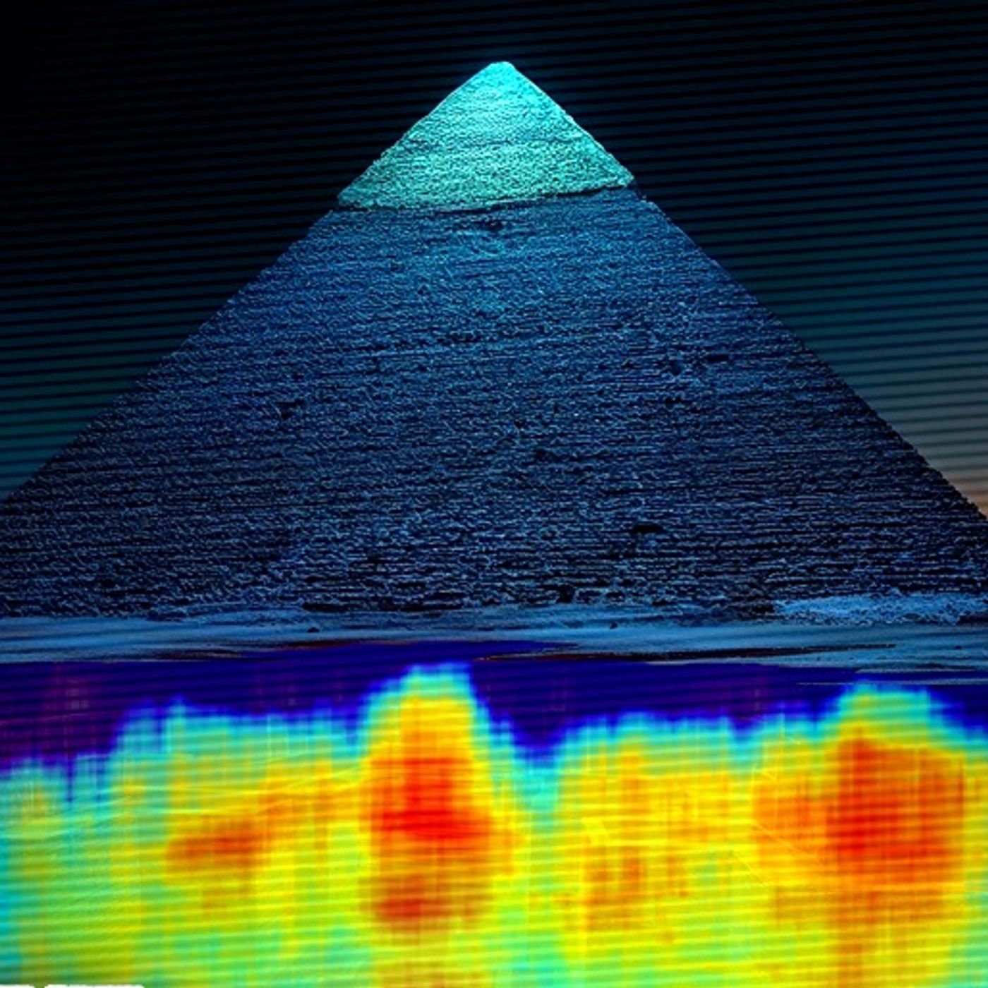 Pilot Probes Pyramid Depths: Hidden Machines?