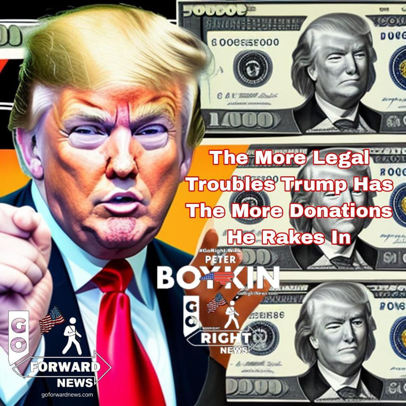The More Legal Troubles Trump Has The More Donations He Rakes In