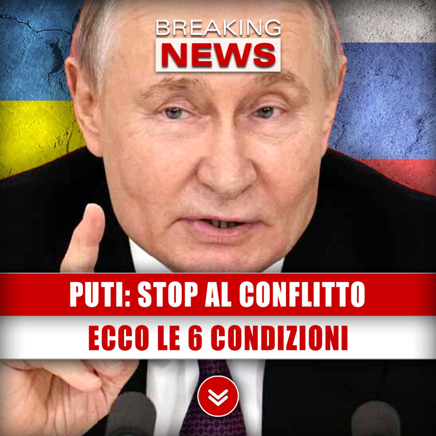 Putin, Stop Al Conflitto: Ecco Le 6 Condizioni! episode artwork