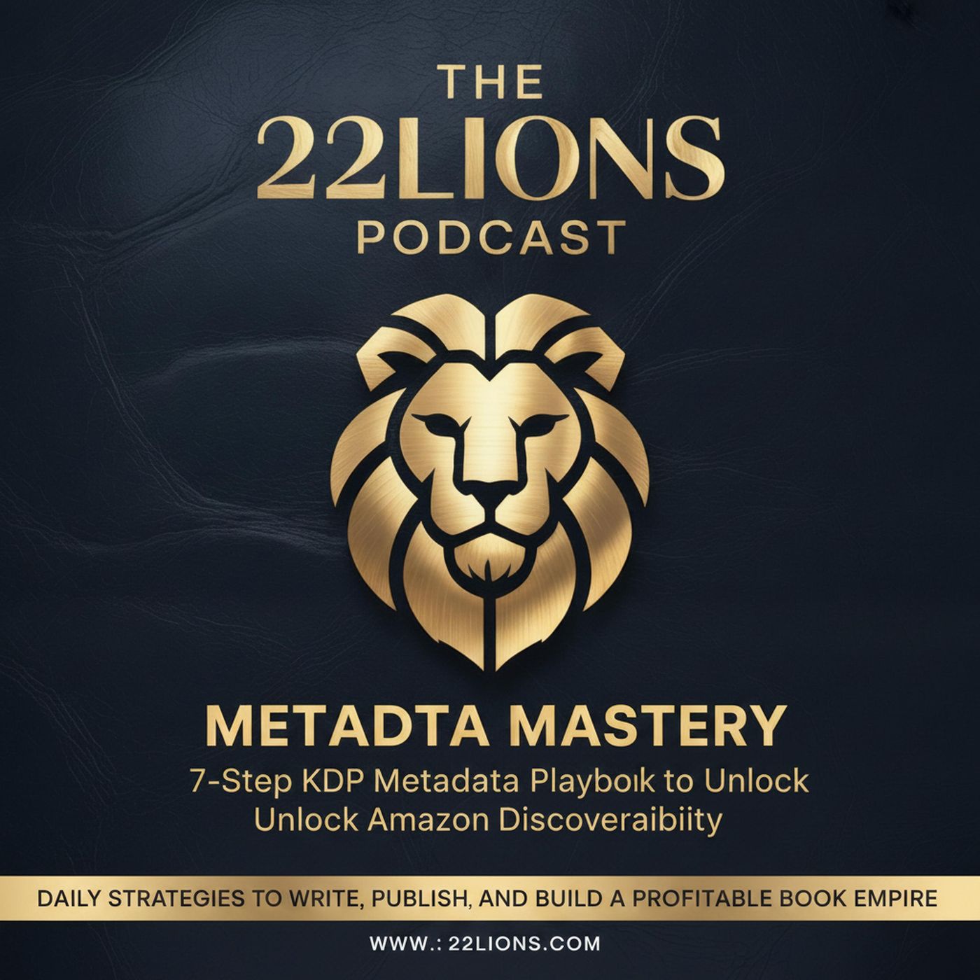 Metadata Mastery: 7-Step KDP Metadata Playbook to Unlock Amazon Discoverability episode artwork