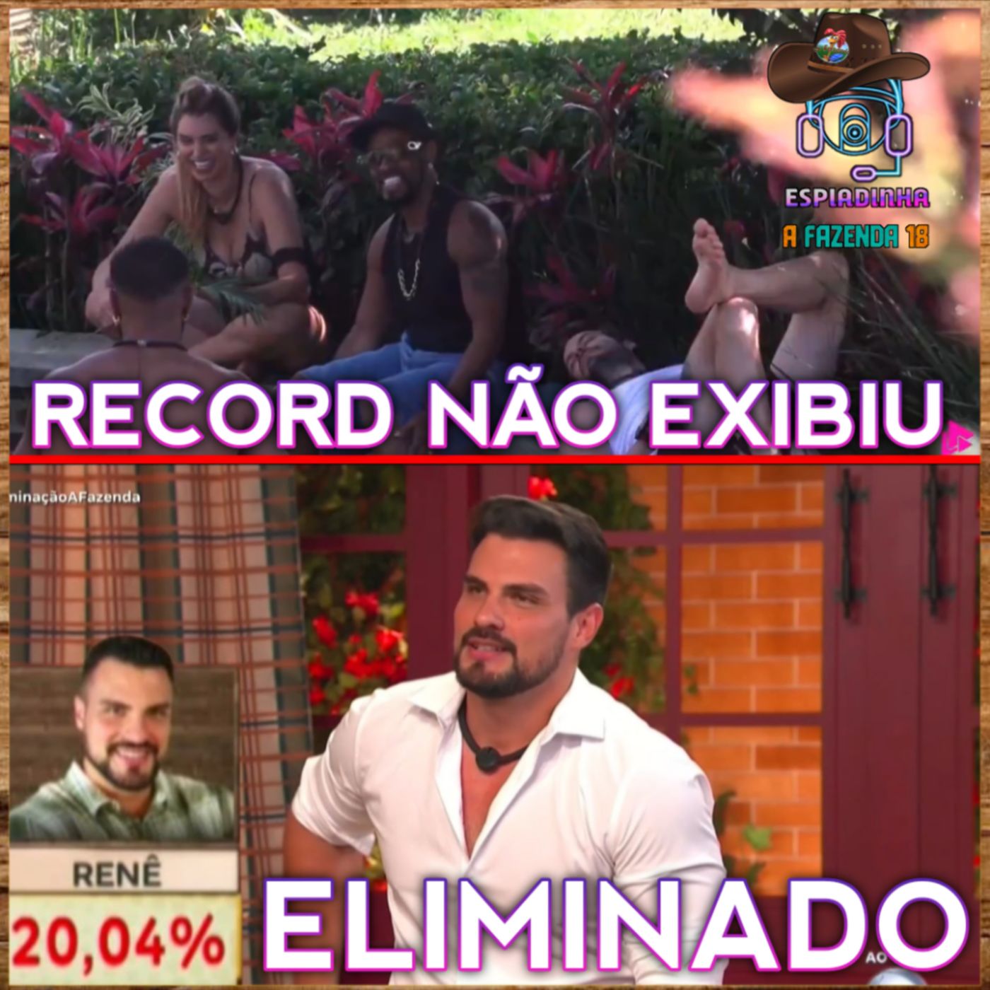 RENÊ ELIMINADO + FRAN JOGOU ÁGUA NA CARA DA ARIELA + RECORD PASSOU PANO PRA MÔNICA | A Fazenda 18