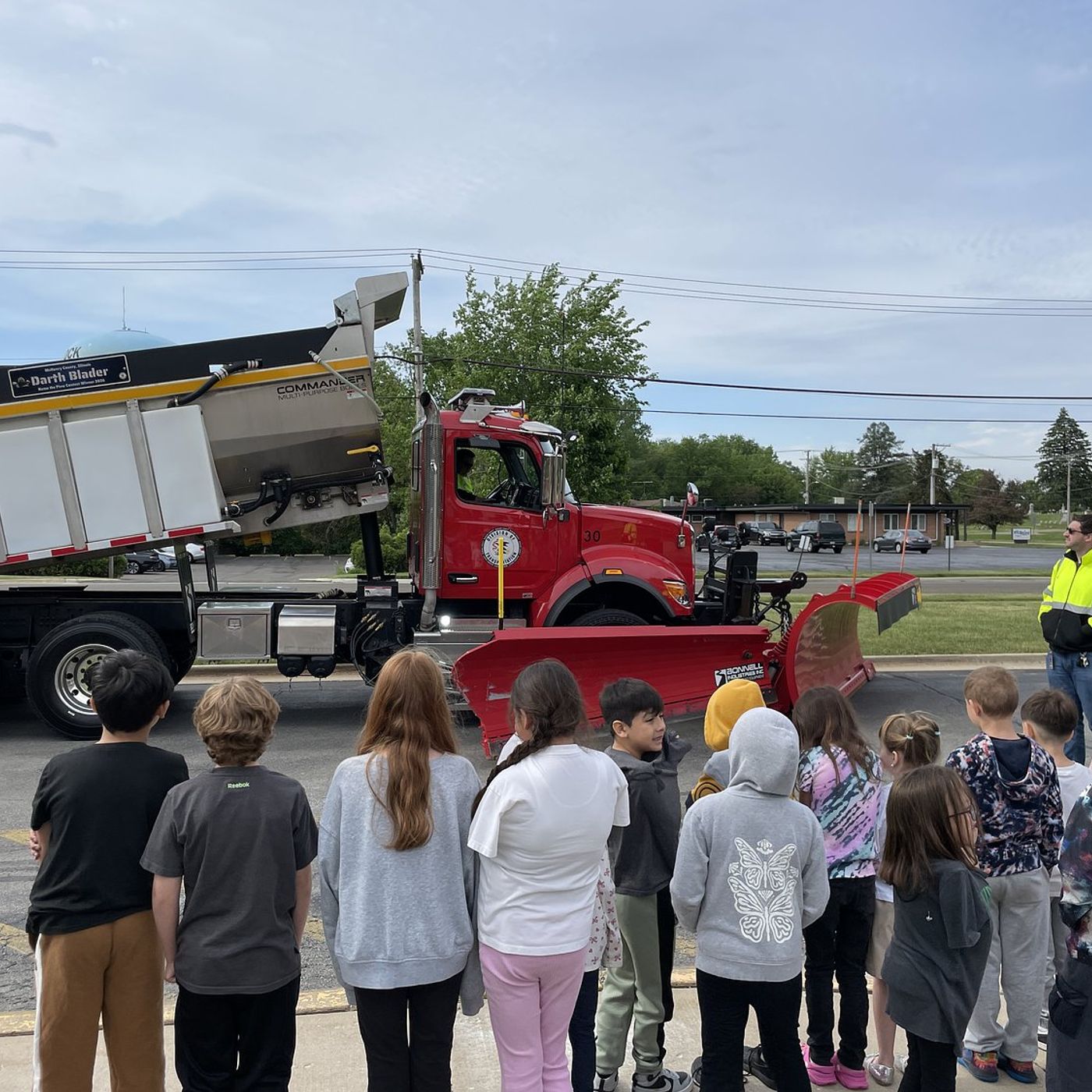 McHenry County snowplow-naming contest winners chosen: See names Woodstock schoolchildren came up with episode artwork