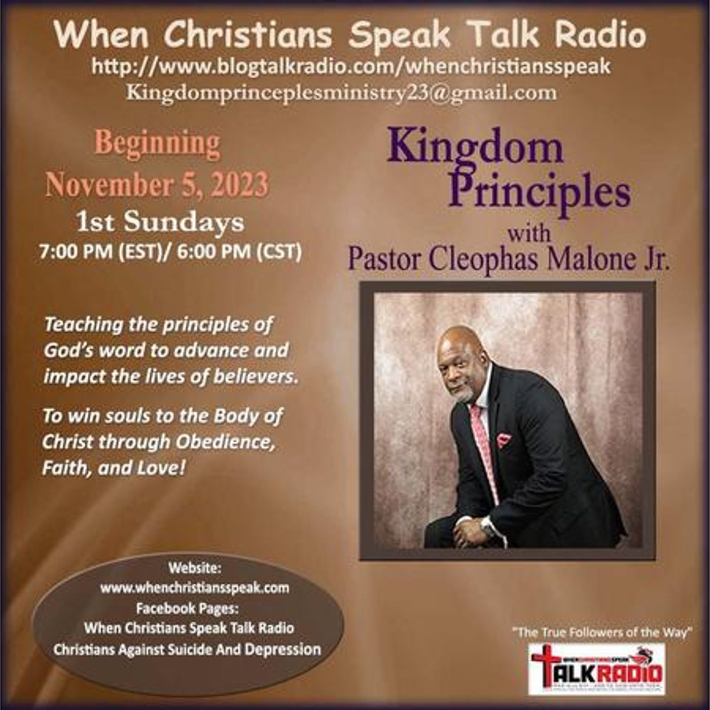 Kingdom Principles: Pastor Cleophas Malone Jr. A Divinely Aligned Thought Life!