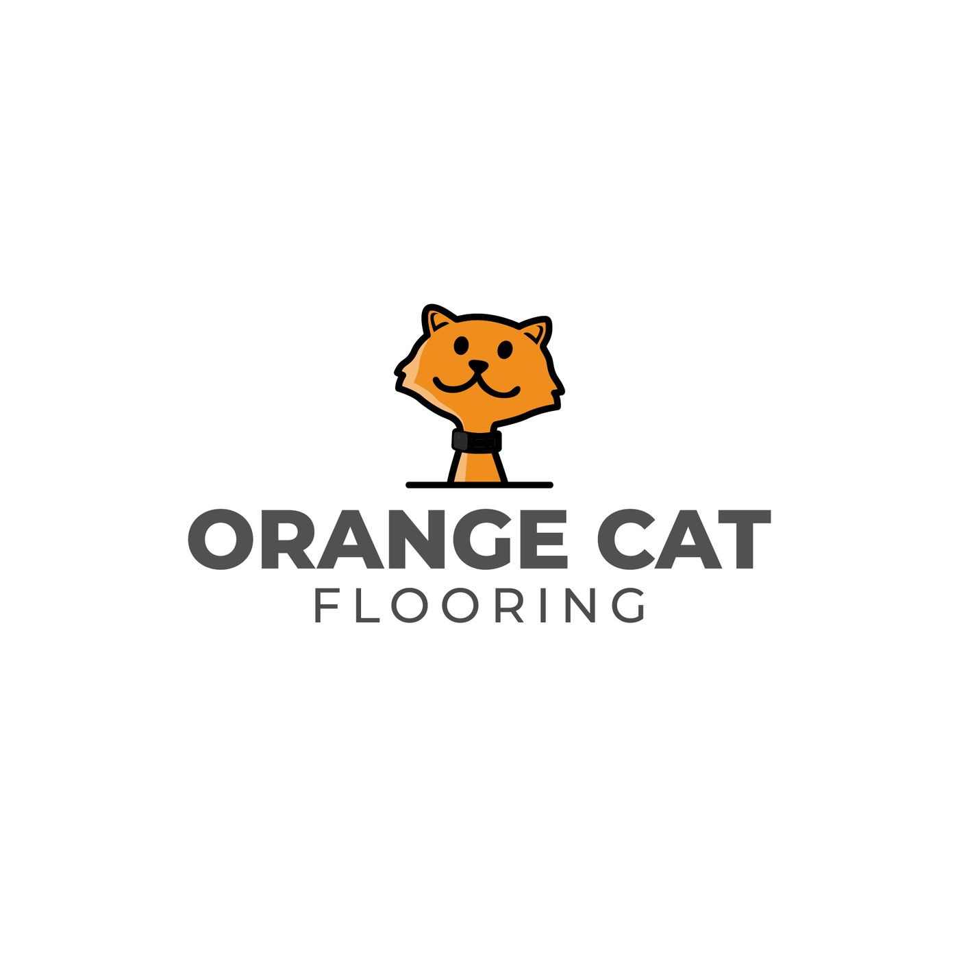 Orange Cat Flooring