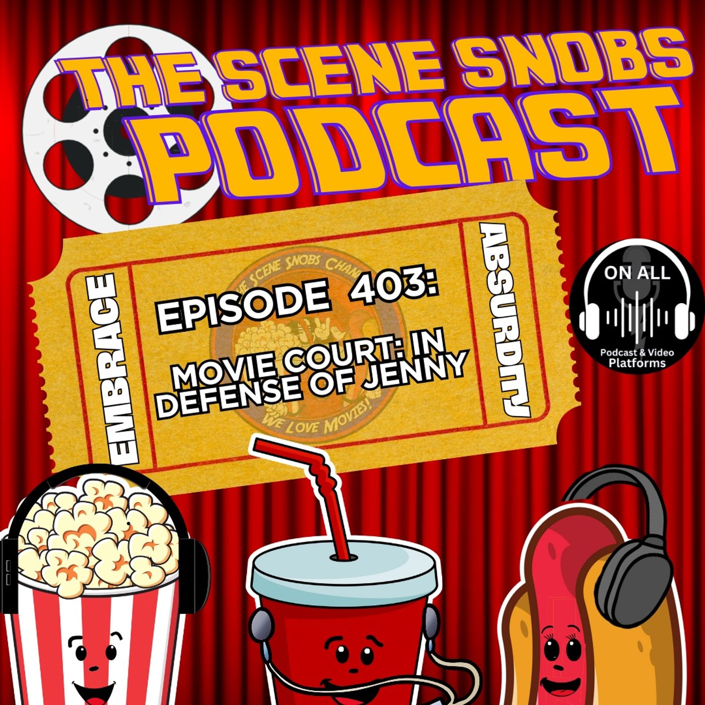 Movie Court: In Defense of Jenny | Scene Snobs Podcast Ep. 403 – Top 5 Annoying Characters + Christmas Picks
