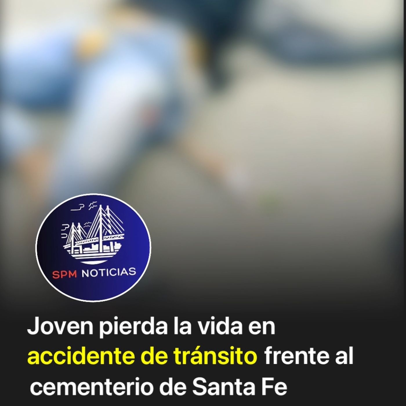 Joven pierde la vida en accidente de tránsito frente al cementerio de Santa Fe de San Pedro de Macorís episode artwork