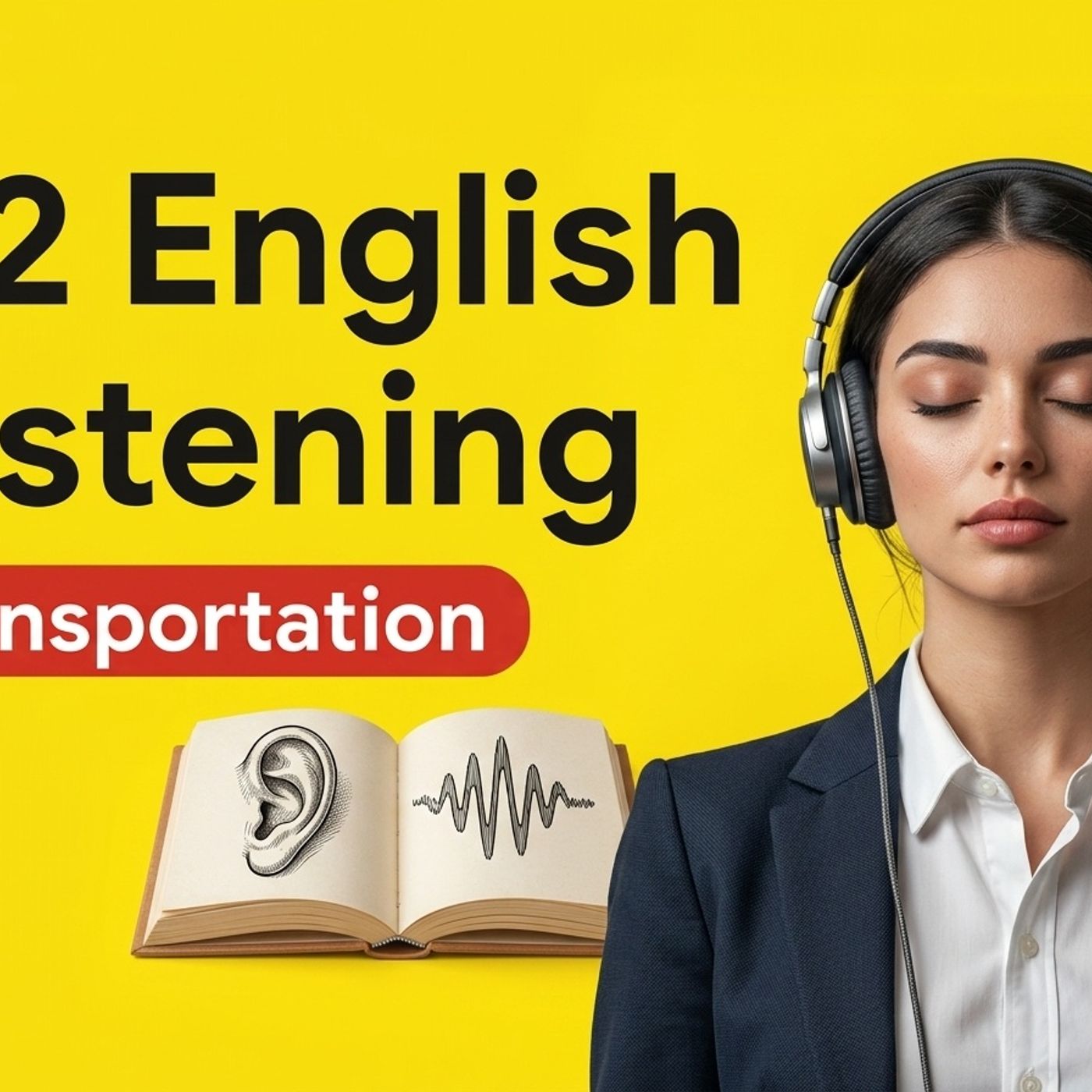A2 English Listening Practice - How to Talk About Transportation in English - Slow English Podcast episode artwork