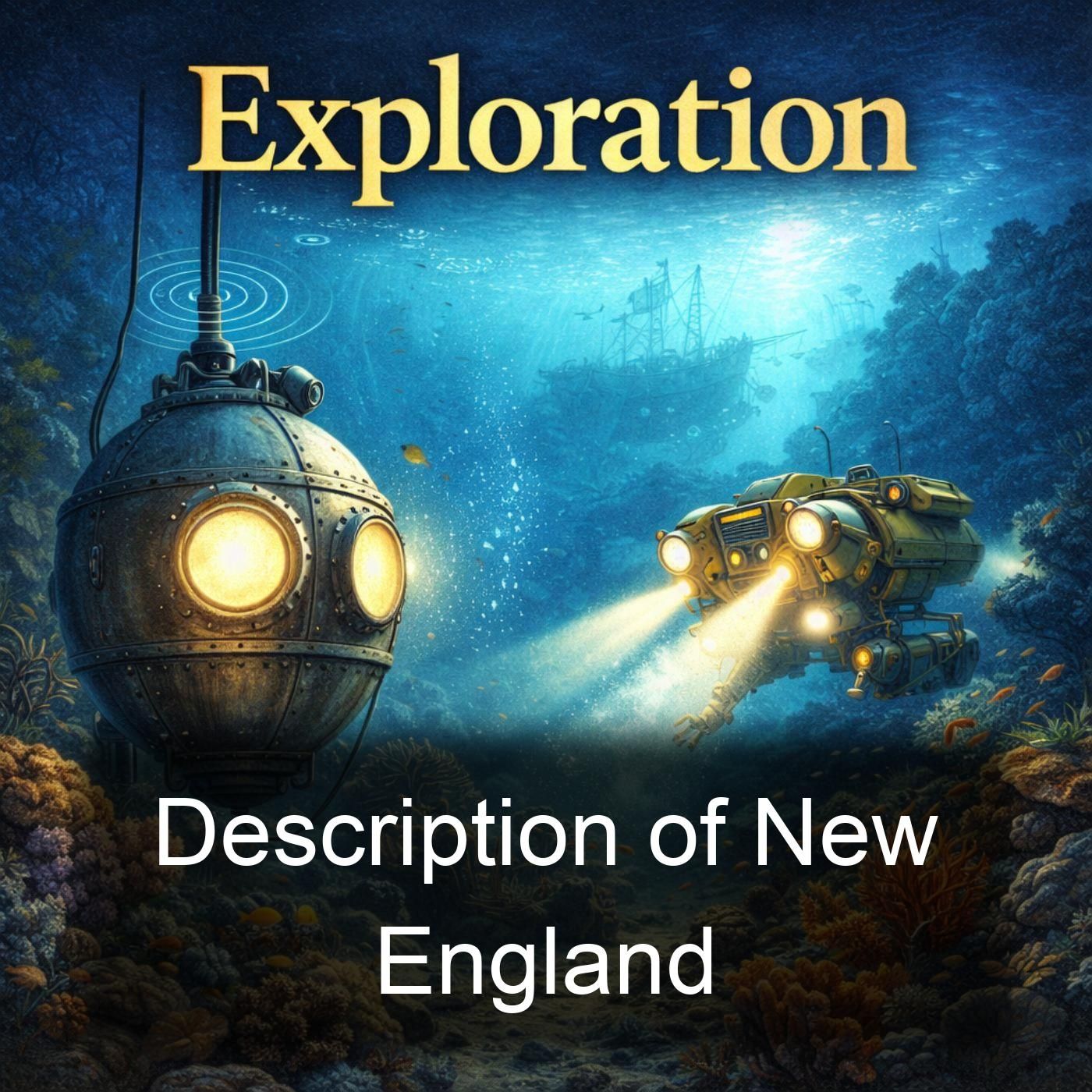 Description of New England cover art