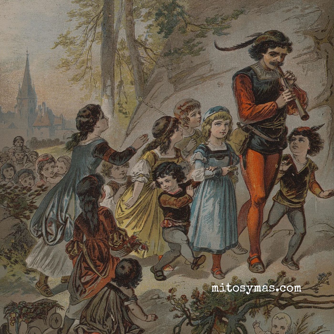 La increíble historia del flautista de Hamelin.