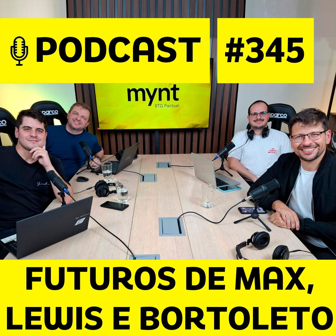 Podcast 345: NUANCES de Verstappen no mercado, veredito sobre Hamilton e BORTOLETO, Lando x Piastri episode artwork