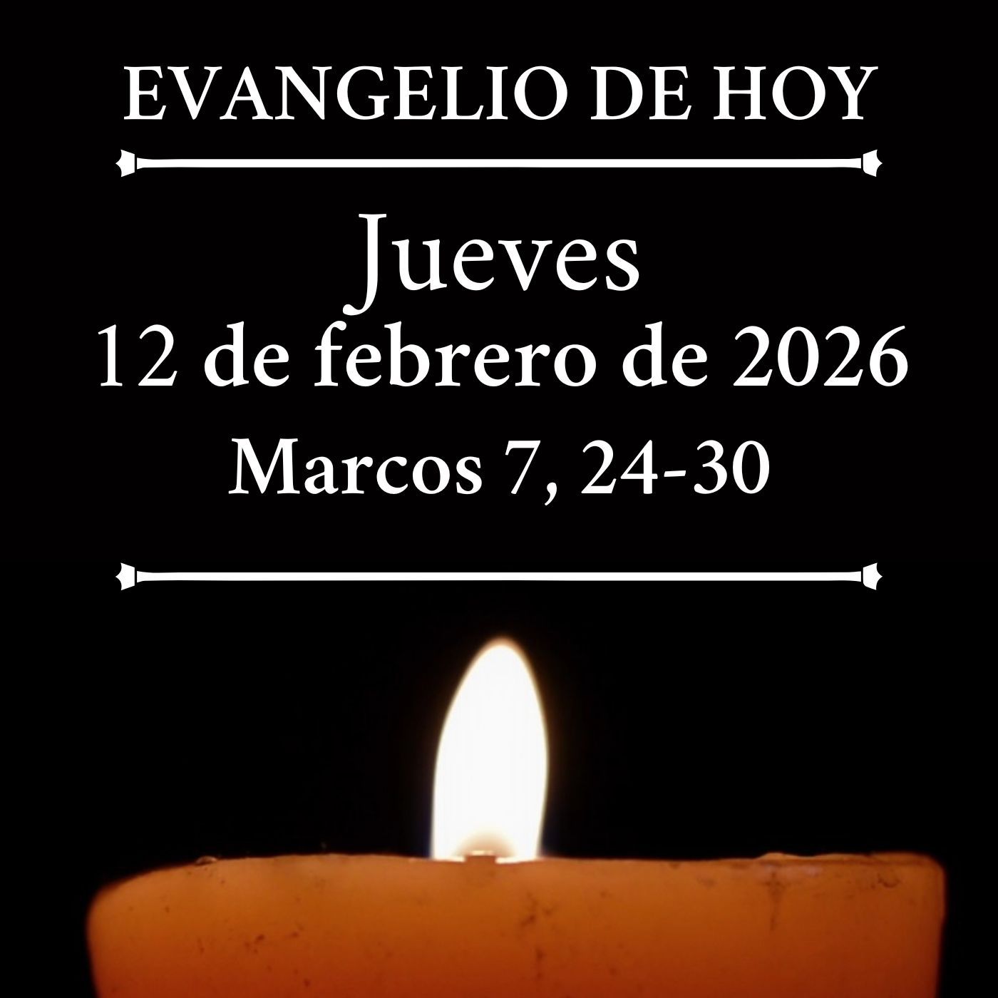 Evangelio del jueves 12 de febrero de 2026 - Deja que se sacien primero los hijos episode artwork