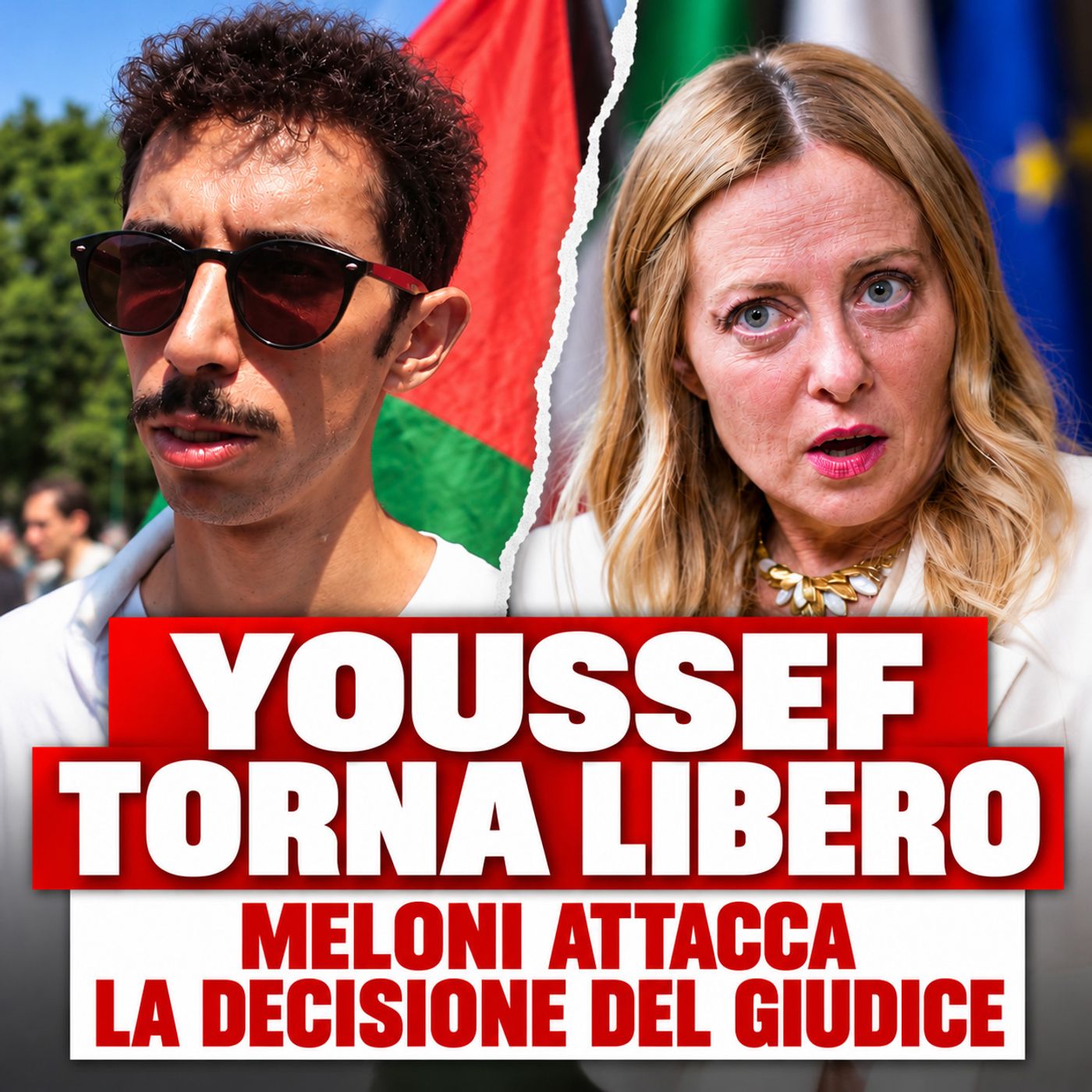 Youssef Siher LIBERO: la decisione del giudice che fa INFURIARE Meloni! episode artwork
