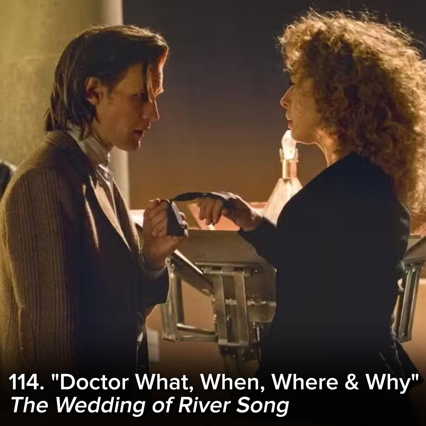 114. "Doctor What, When, Where & Why" (The Wedding of River Song)