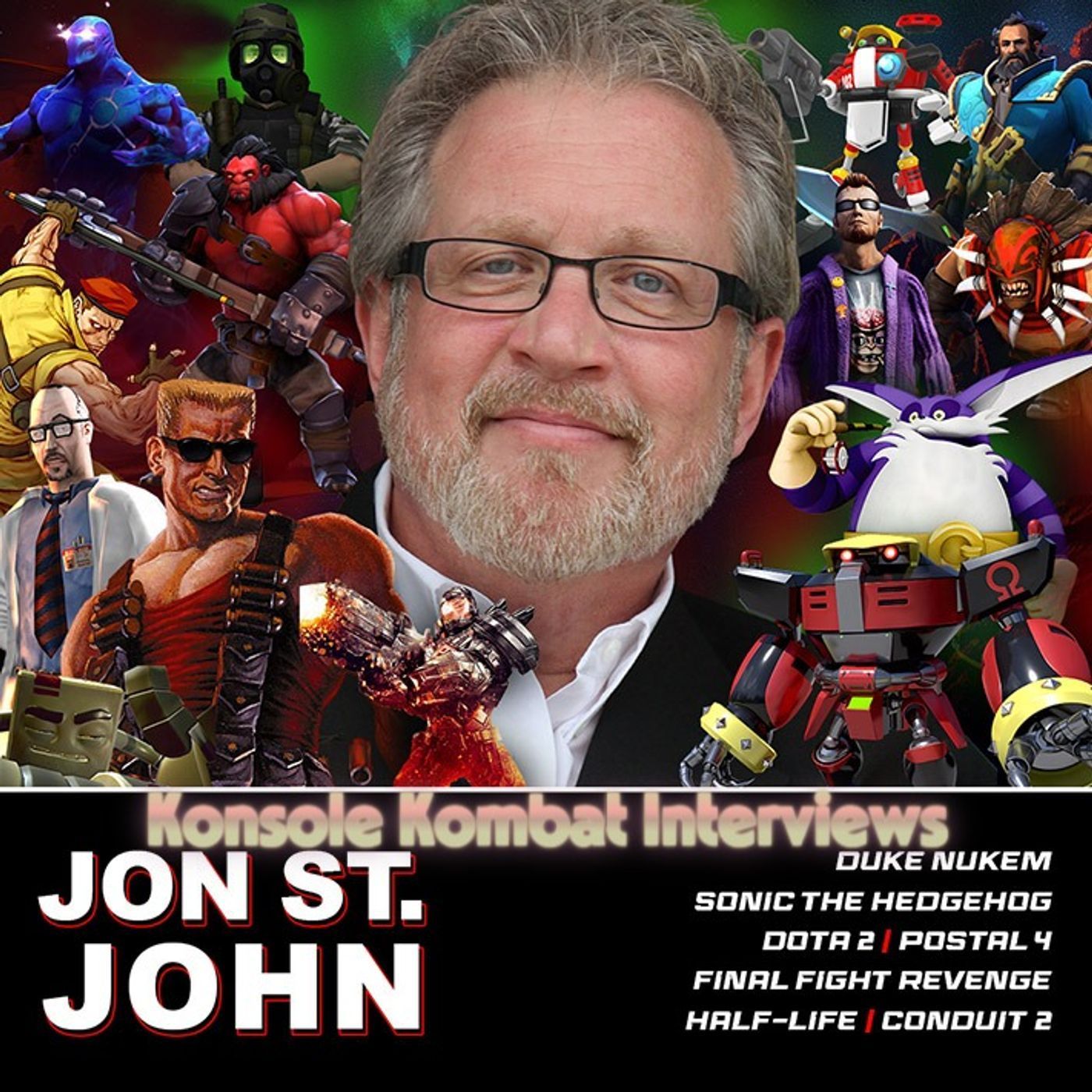 127: A/V Club: Jon St. John episode artwork