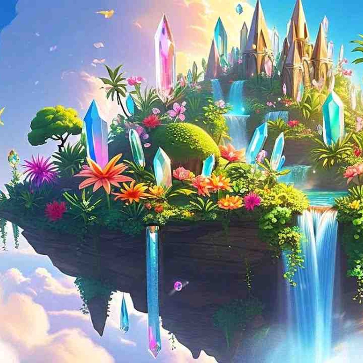 Kids Sleep Meditation THE MAGICAL ISLAND OF WISHES Bedtime Story for Kids to Sleep(MP3_160K) episode artwork