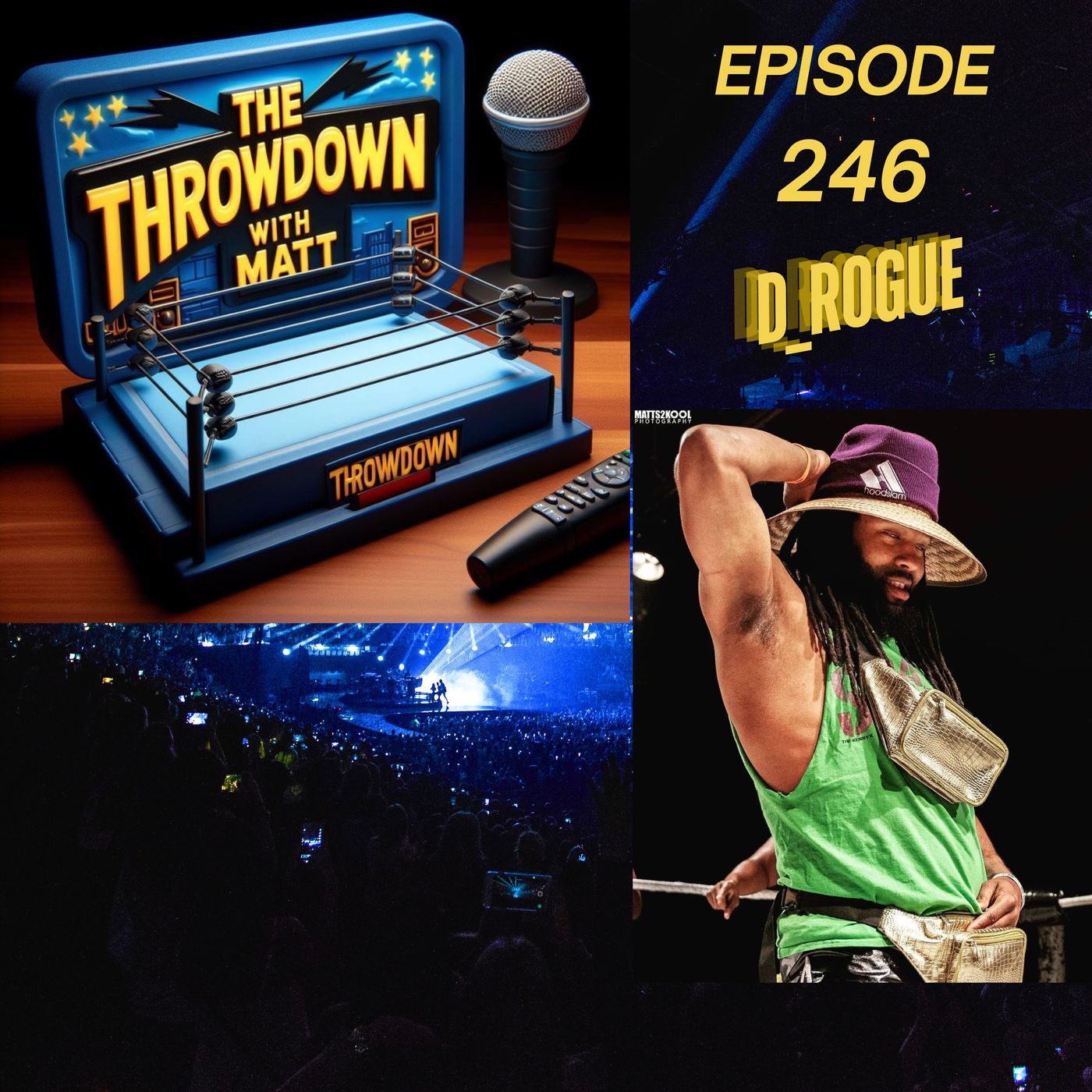 The Throwdown Episode 246: D_Rogue episode artwork