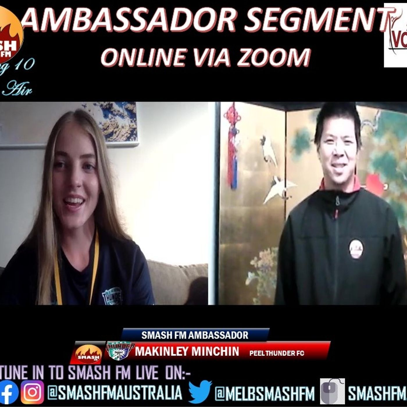 SSS10THYR AMBASSADOR SEGMENT: WAFLW with Makinley Minchin (Peel Thunder FC) 040822 episode artwork