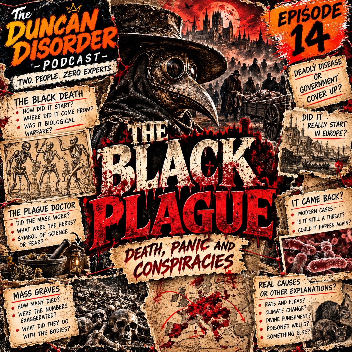 Episode 14, The Black Plague: Death, Fear, & Uncertainty