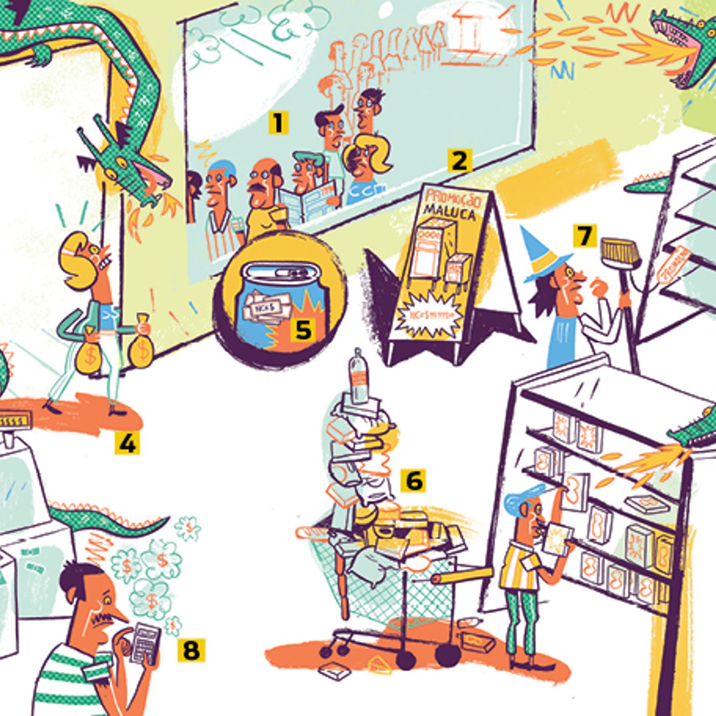 Anos 80: Sobrevivendo à Hiperinflação