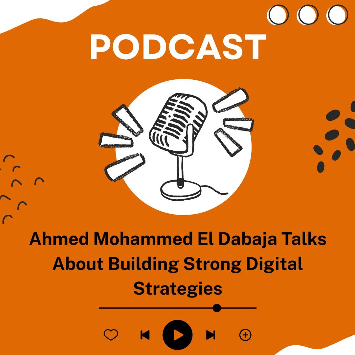 Ahmed Mohammed El Dabaja Talks About Building Strong Digital Strategies episode artwork